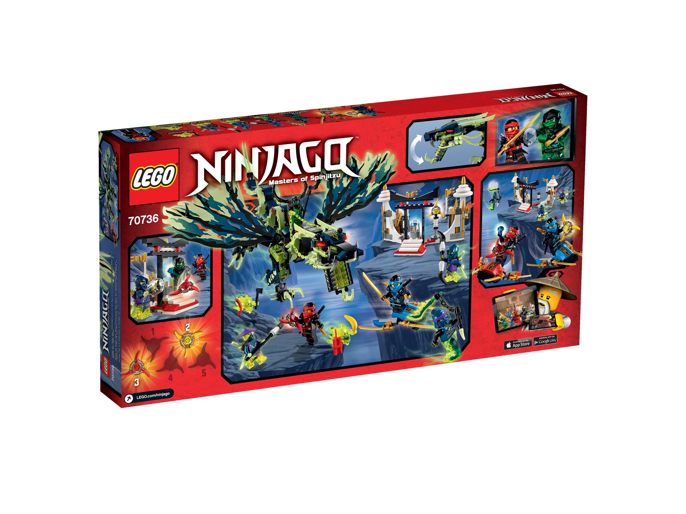 Lego Ninjago. Атака Дракона Морро  